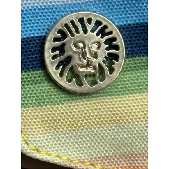 Ann Klien Sandals for Women Yellow Blue Green Size 10 - Picture 6 of 8